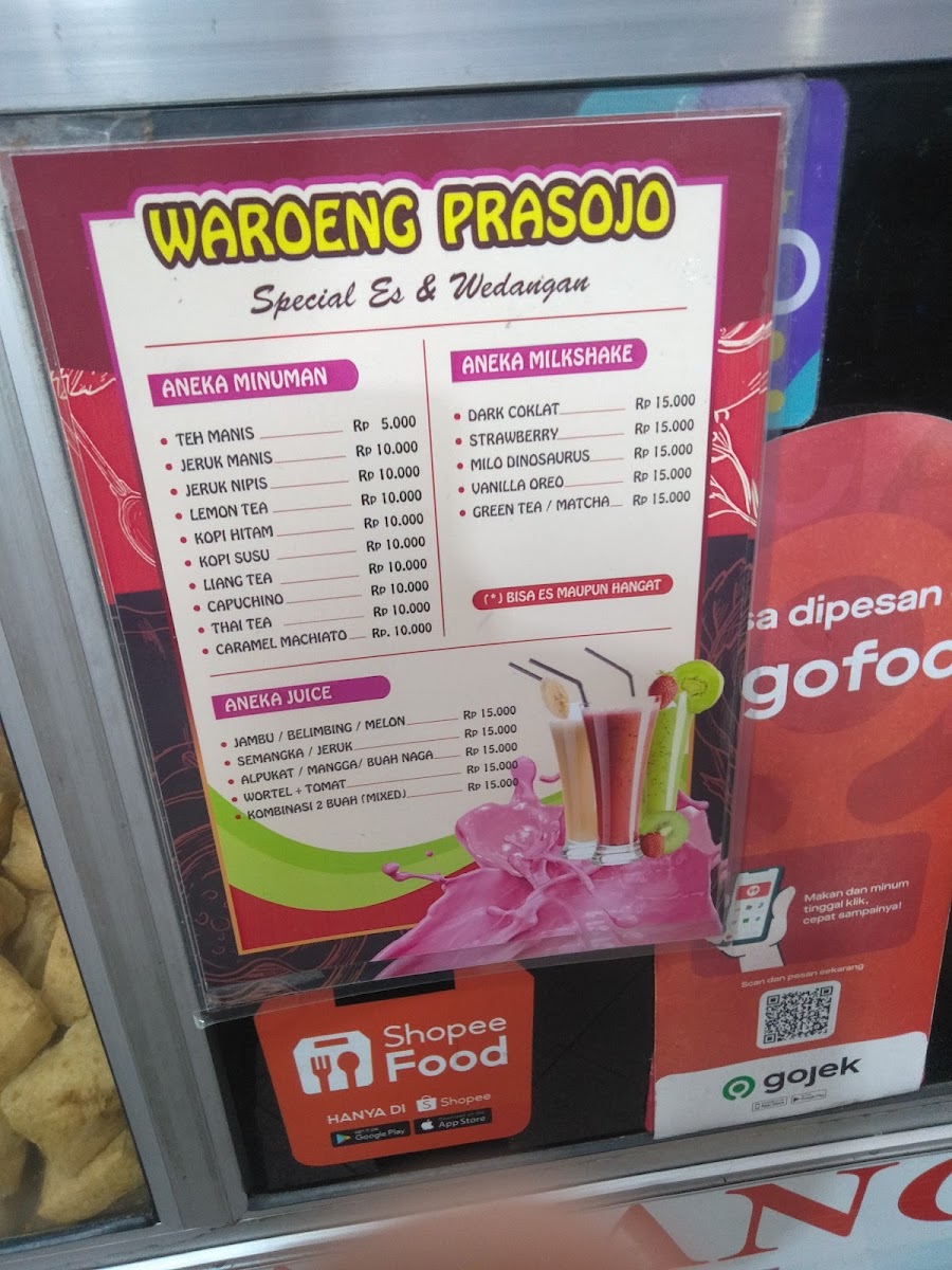 Menu Tahu Petis Prasojo / Waroeng Prasojo-3