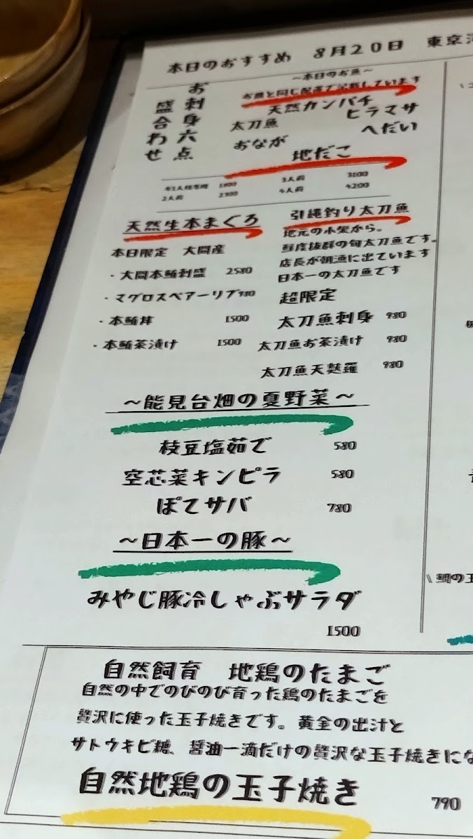 Menu Tai No Ōsama-8