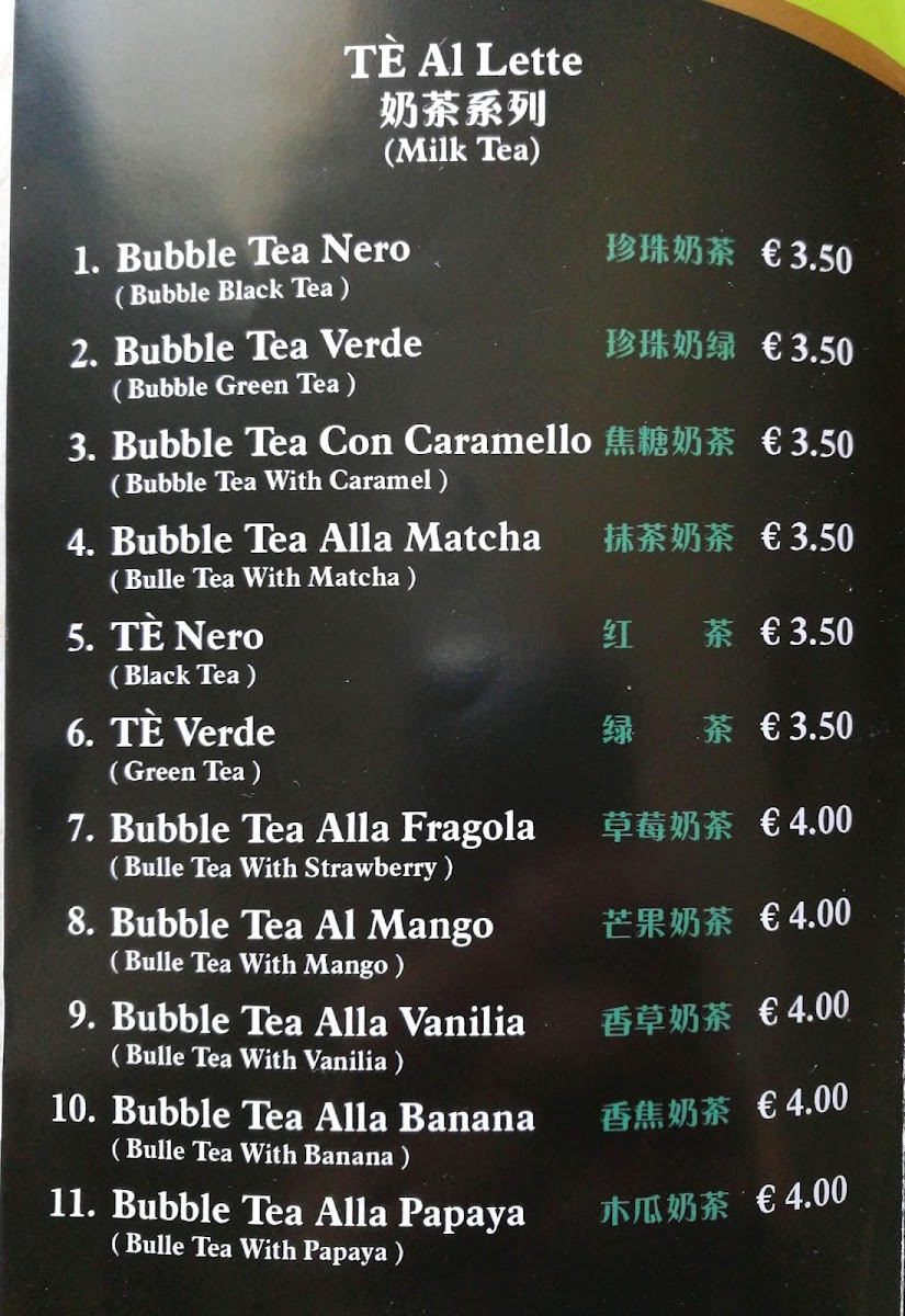 Menu Tai Wan Bubble Tea-6