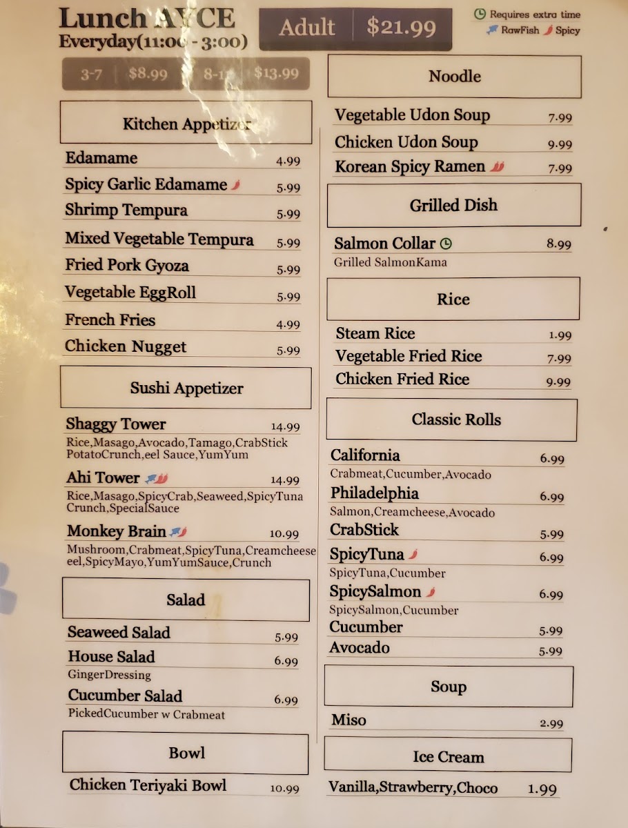 Menu Taizzi Sushi - Memorial-3