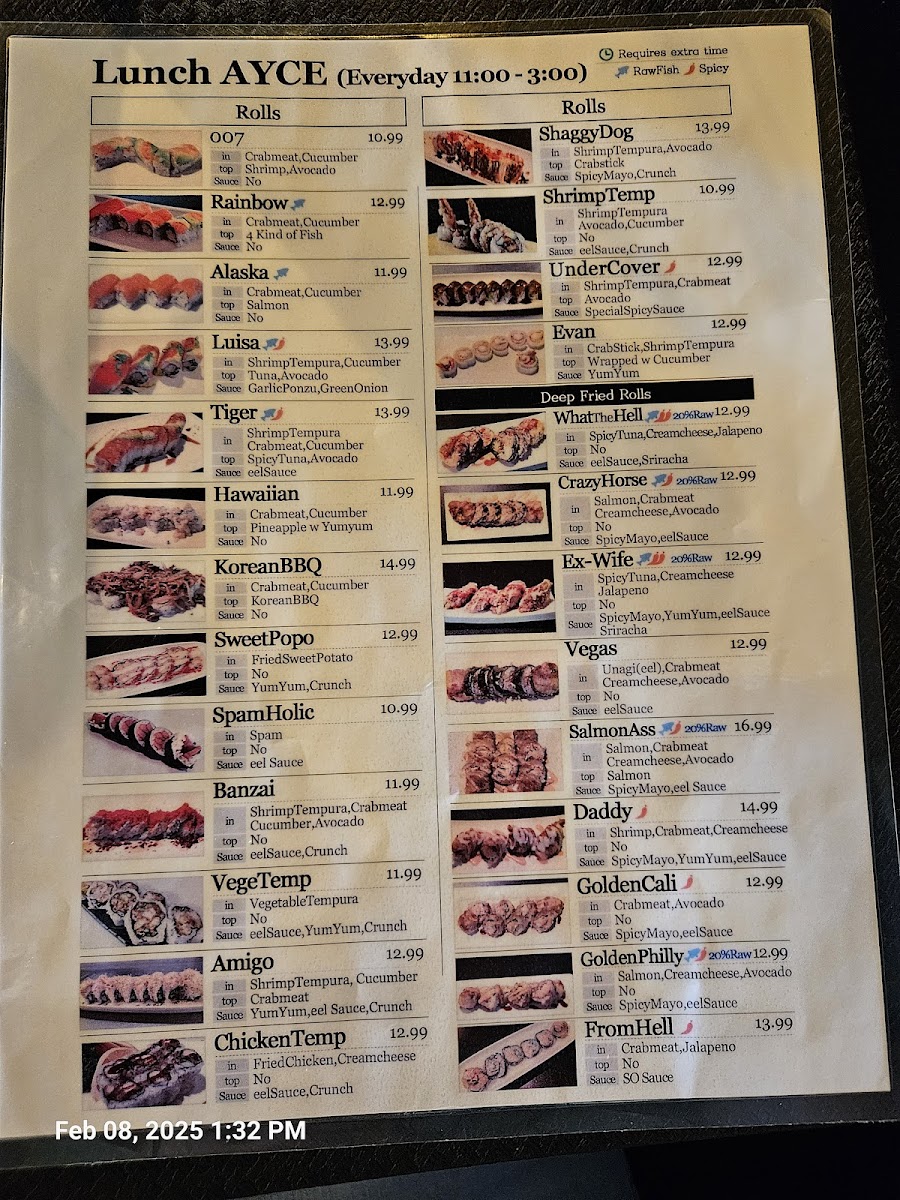 Menu Taizzi Sushi - Memorial-5