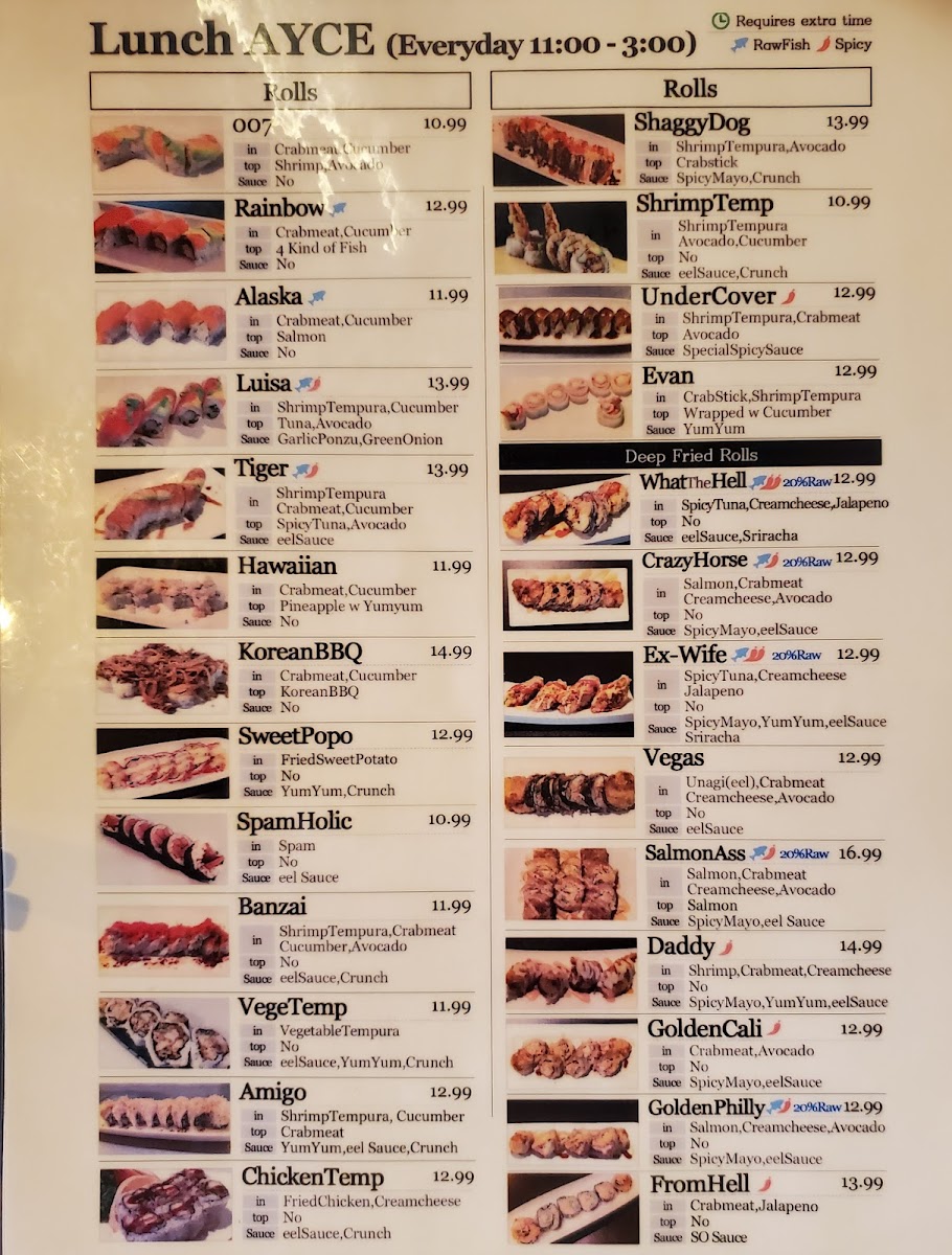 Menu Taizzi Sushi - Memorial-9