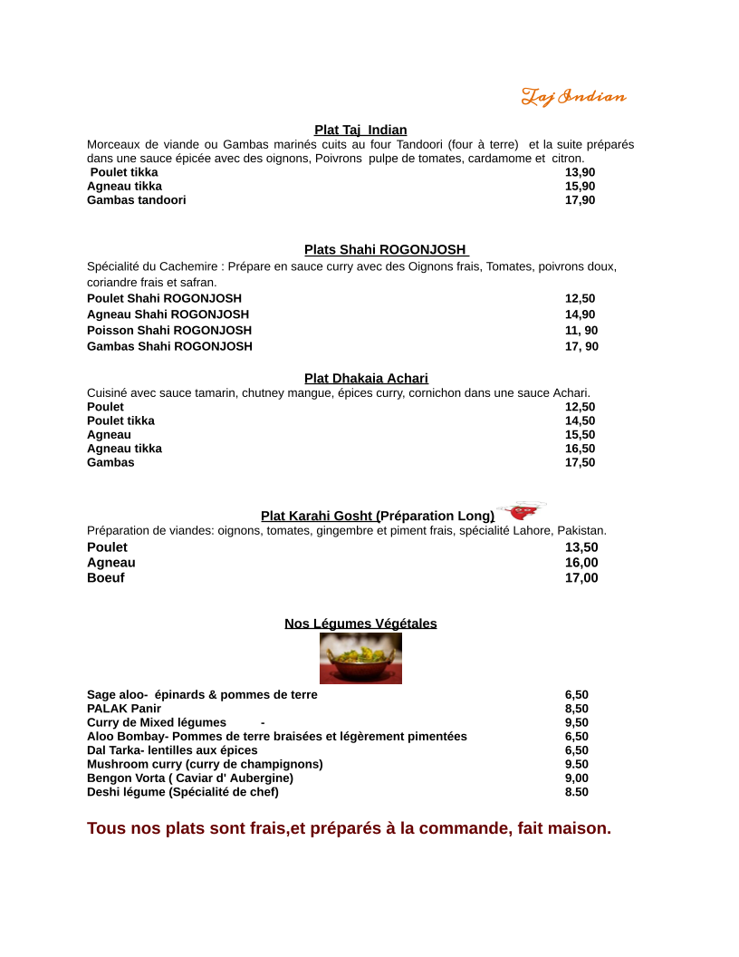 Menu Taj Indian Cornebarrieu-3