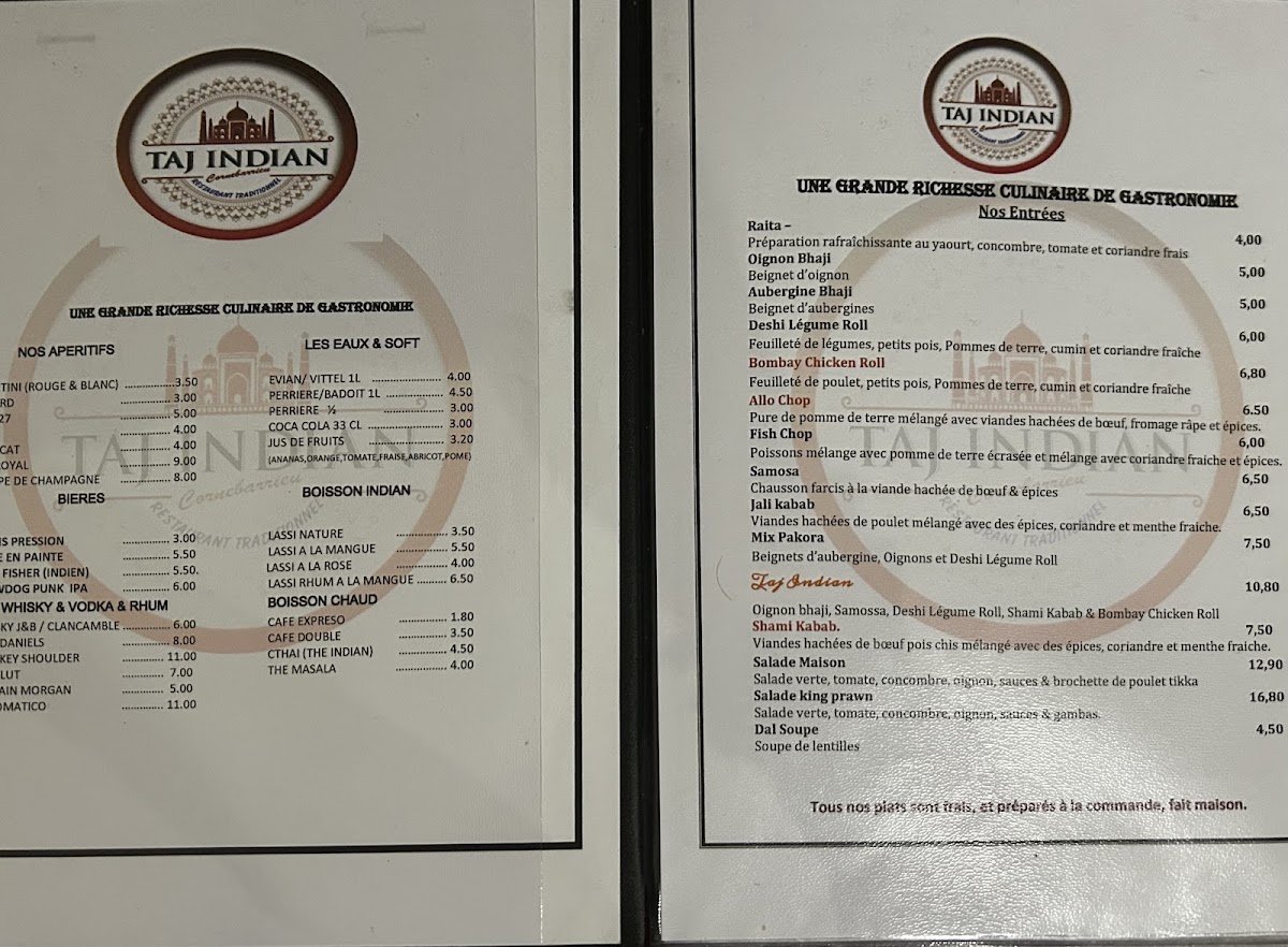 Menu Taj Indian Cornebarrieu-9