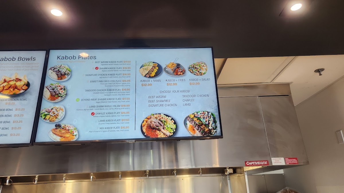 Menu Taj Kabob - Afghan Street Food-10