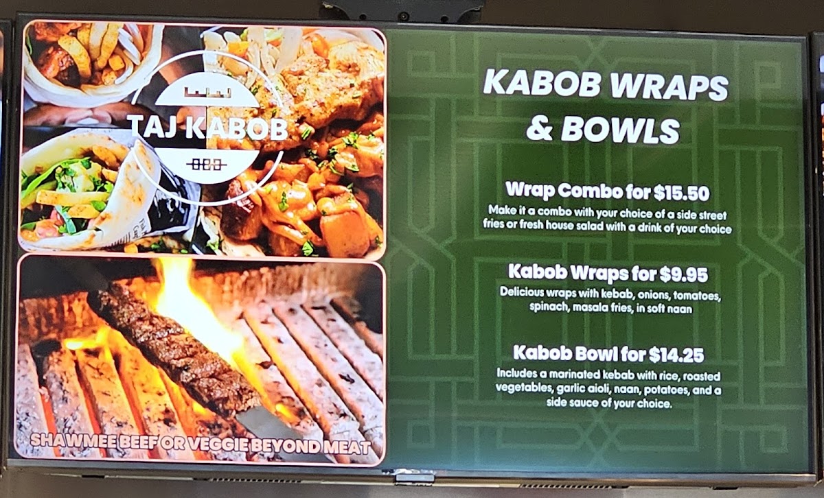 Menu Taj Kabob - Afghan Street Food-6