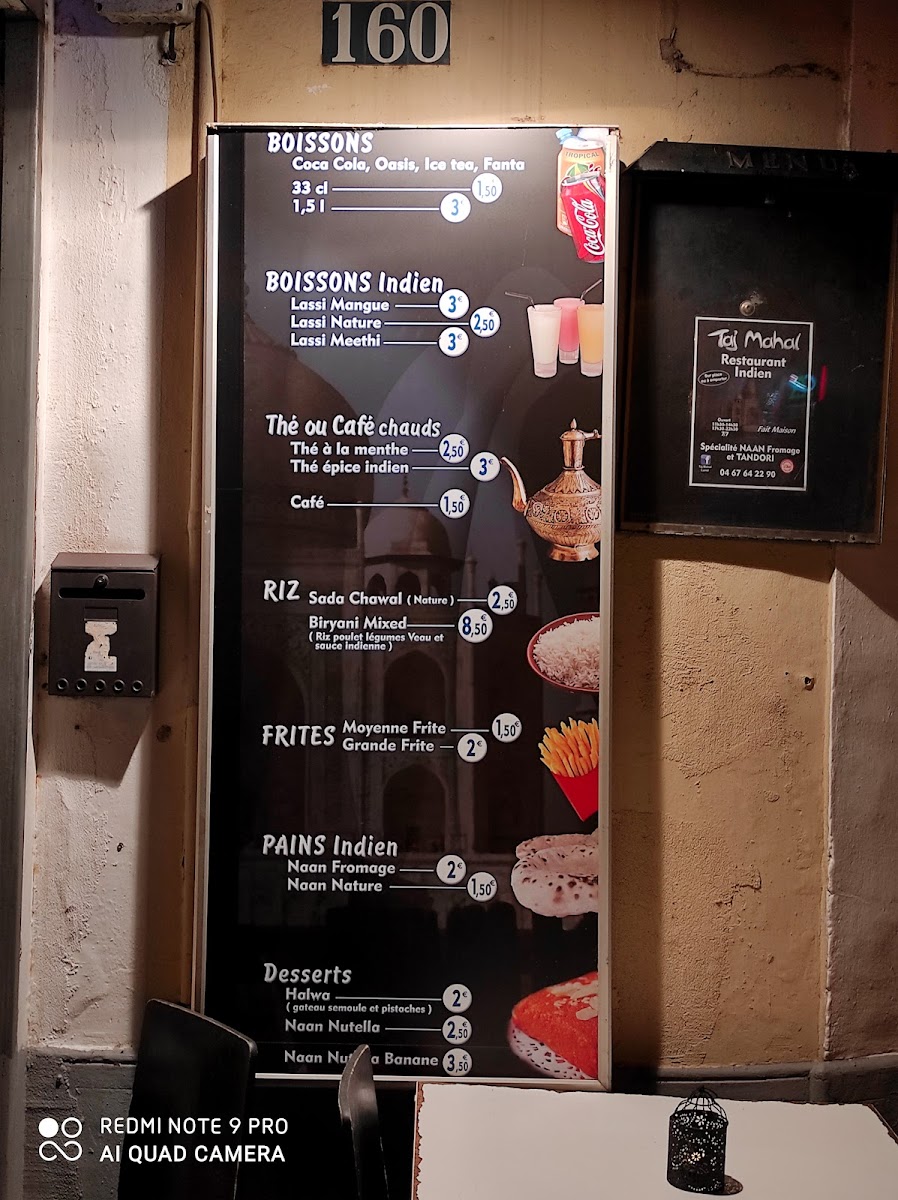 Menu Taj Mahal-6