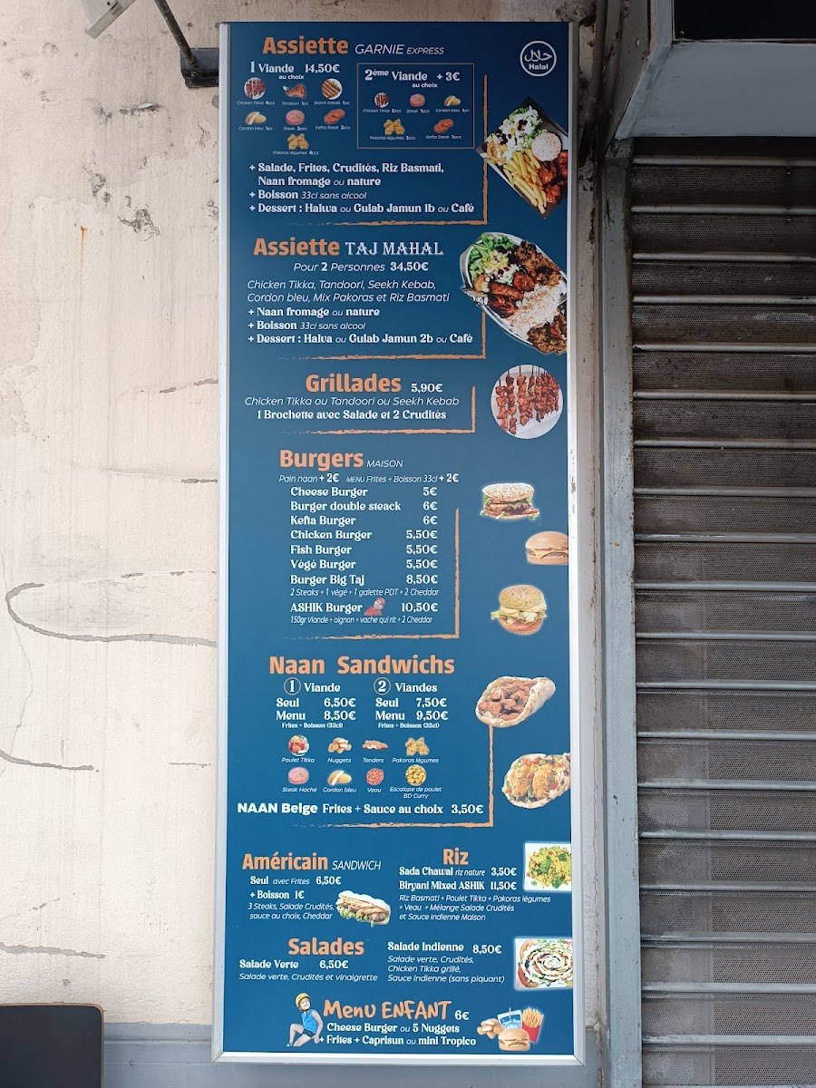 Menu Taj Mahal-7