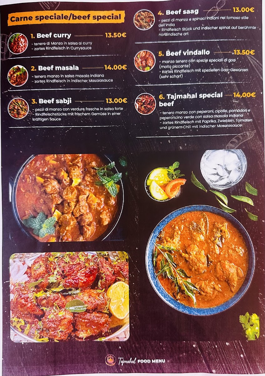 Menu Tajmahal Restaurant-10