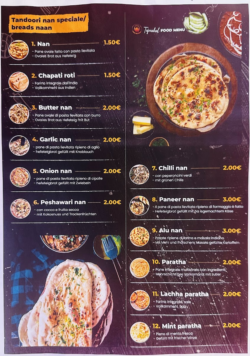 Menu Tajmahal Restaurant-5