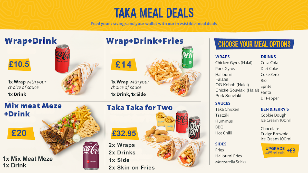 Menu Taka Taka Bournemouth-2