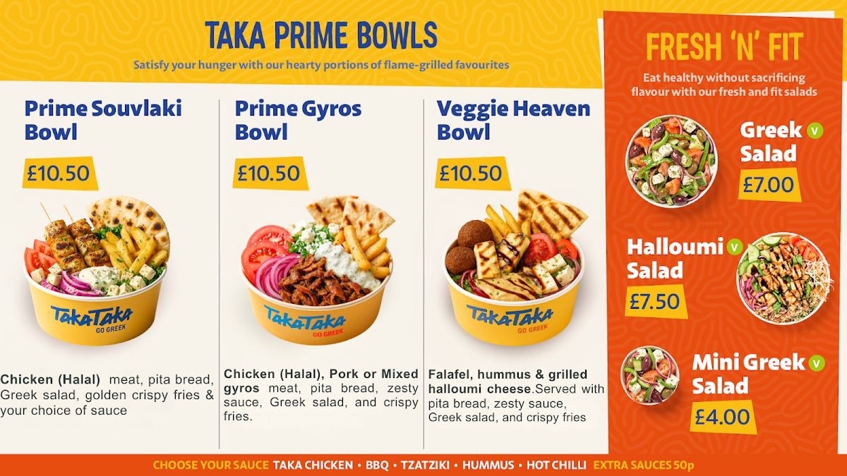 Menu Taka Taka Bournemouth-4
