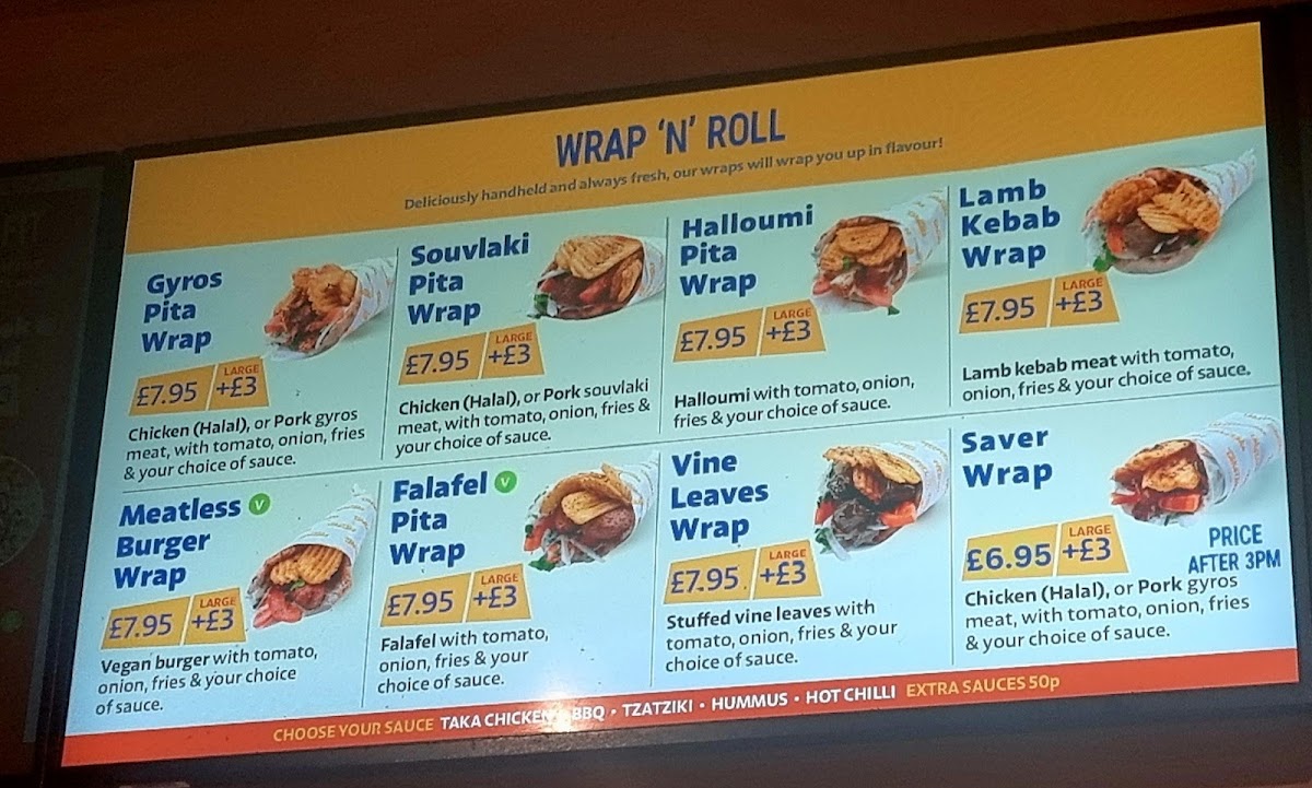 Menu Taka Taka Bournemouth-6
