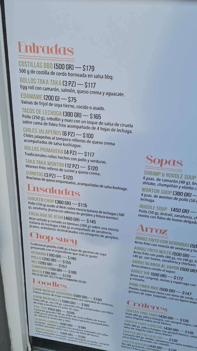 Menu Taka Taka Chino Jurica Querétaro-10
