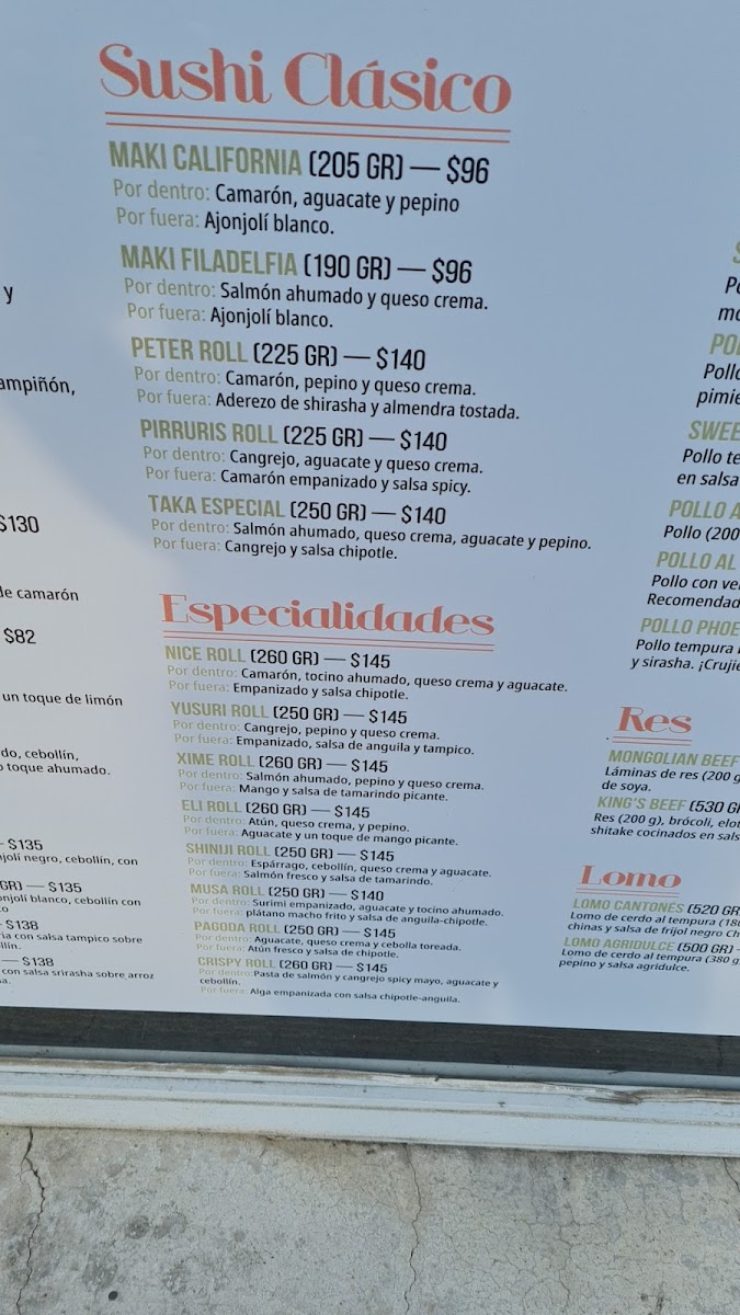 Menu Taka Taka Chino Jurica Querétaro-9