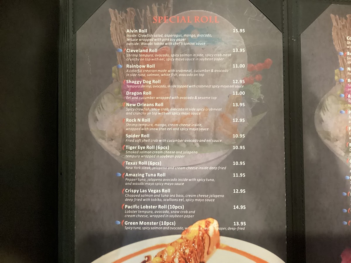 Menu Takara Sushi & Steak House-4
