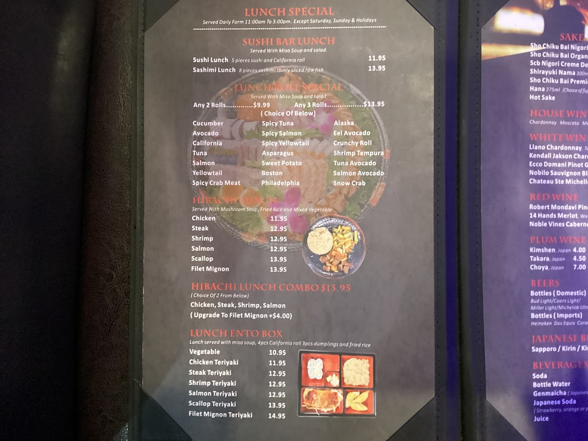 Menu Takara Sushi & Steak House-5