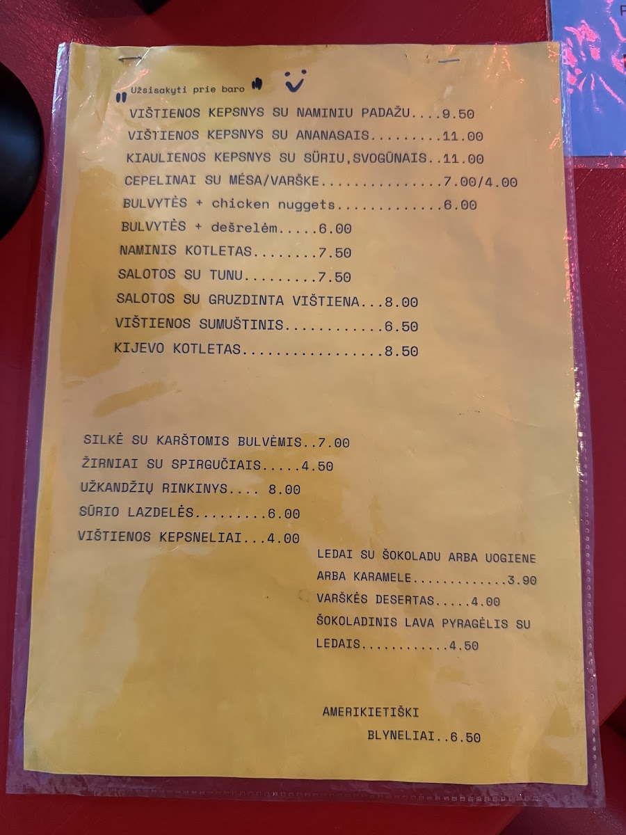 Menu Takas-1