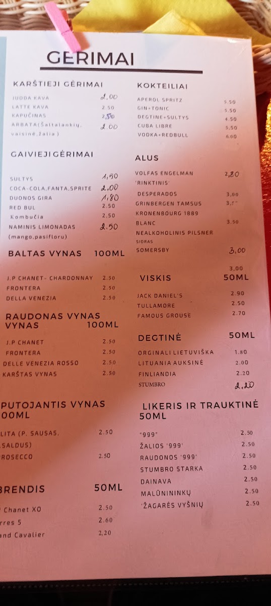 Menu Takas-2