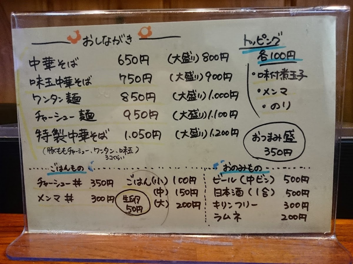 Menu Takenosuke-4