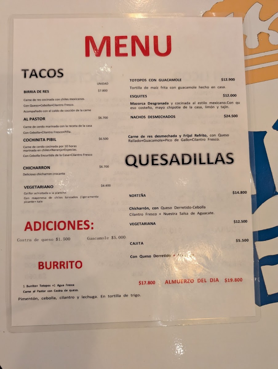 Menu Takito-1