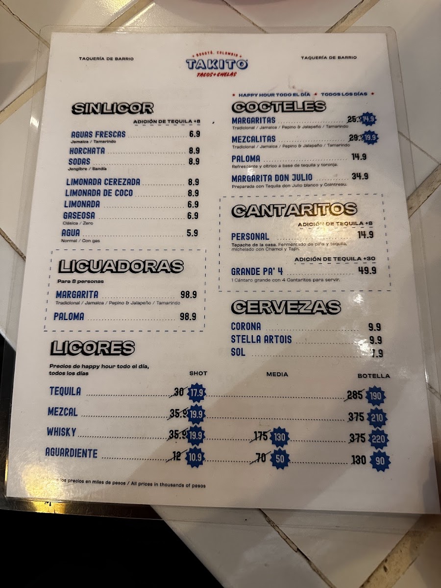 Menu Takito-4