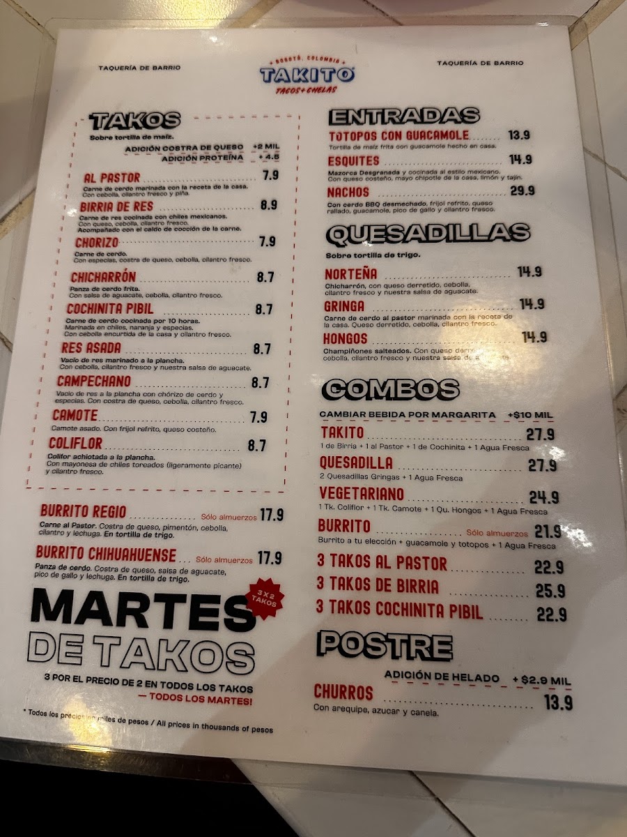Menu Takito-5