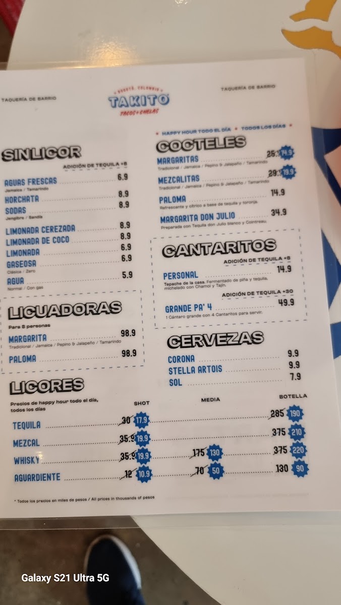 Menu Takito-7