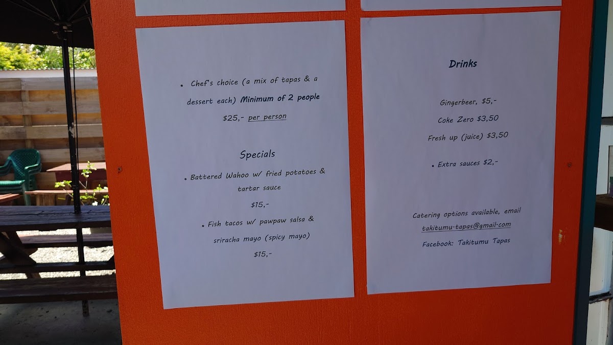 Menu Takitumu Tapas-9