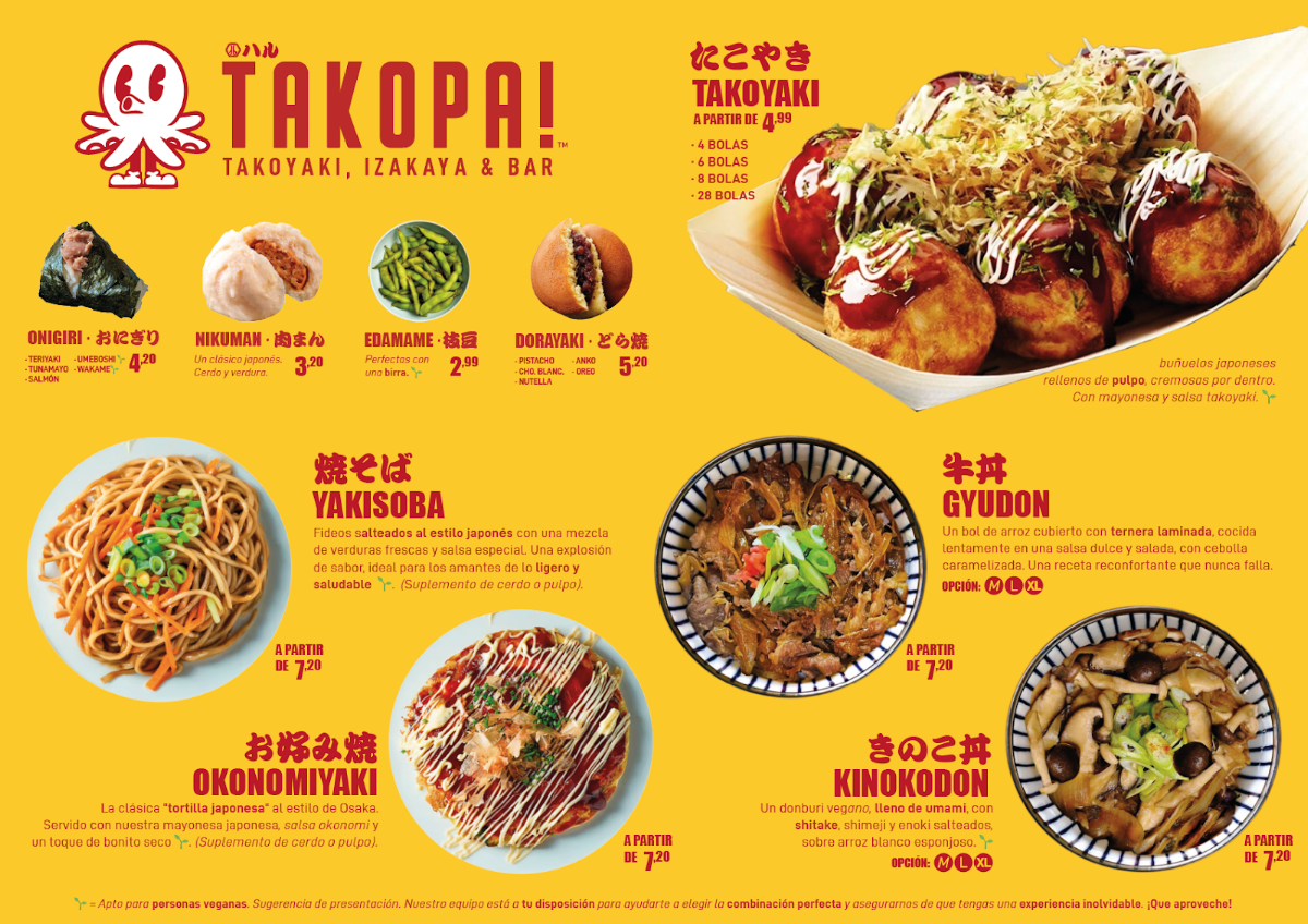 Menu Takopa! Izakaya & Bar-1