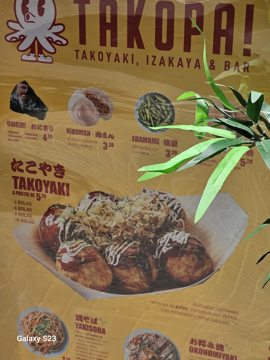 Menu Takopa! Izakaya & Bar-8