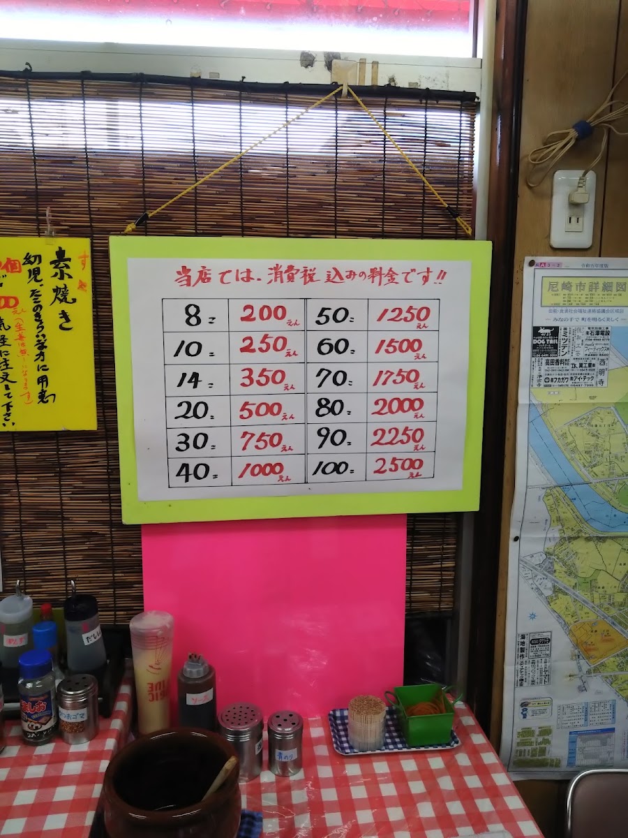 Menu Takoyakitei-8