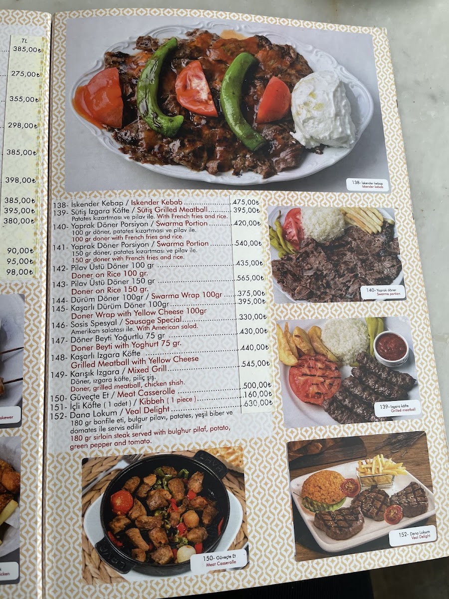 Menu Taksim Sütiş-6