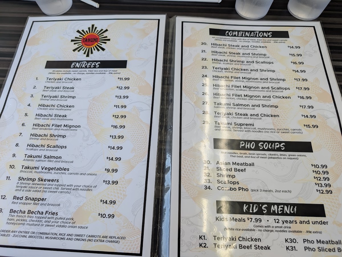 Menu Takumi Japanese Grill-3