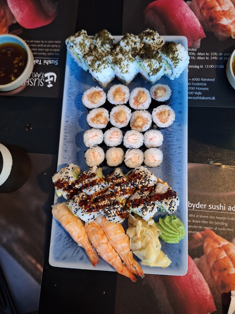 Menu Takumi Sushi Fredericia-5
