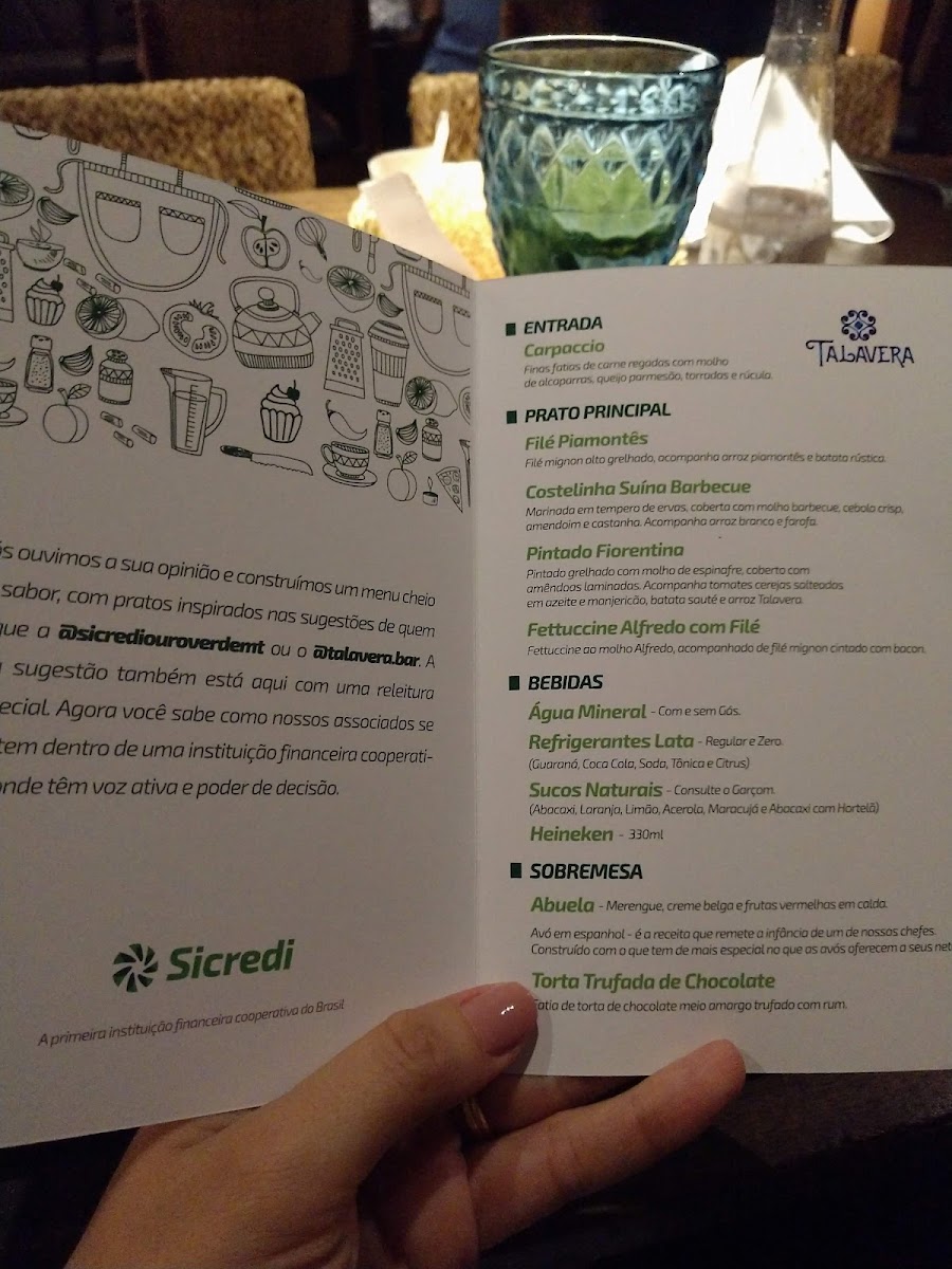Menu Talavera Bar E Restaurante-7