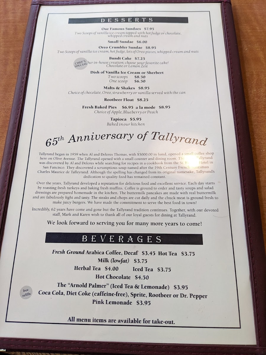 Menu Tallyrand-10