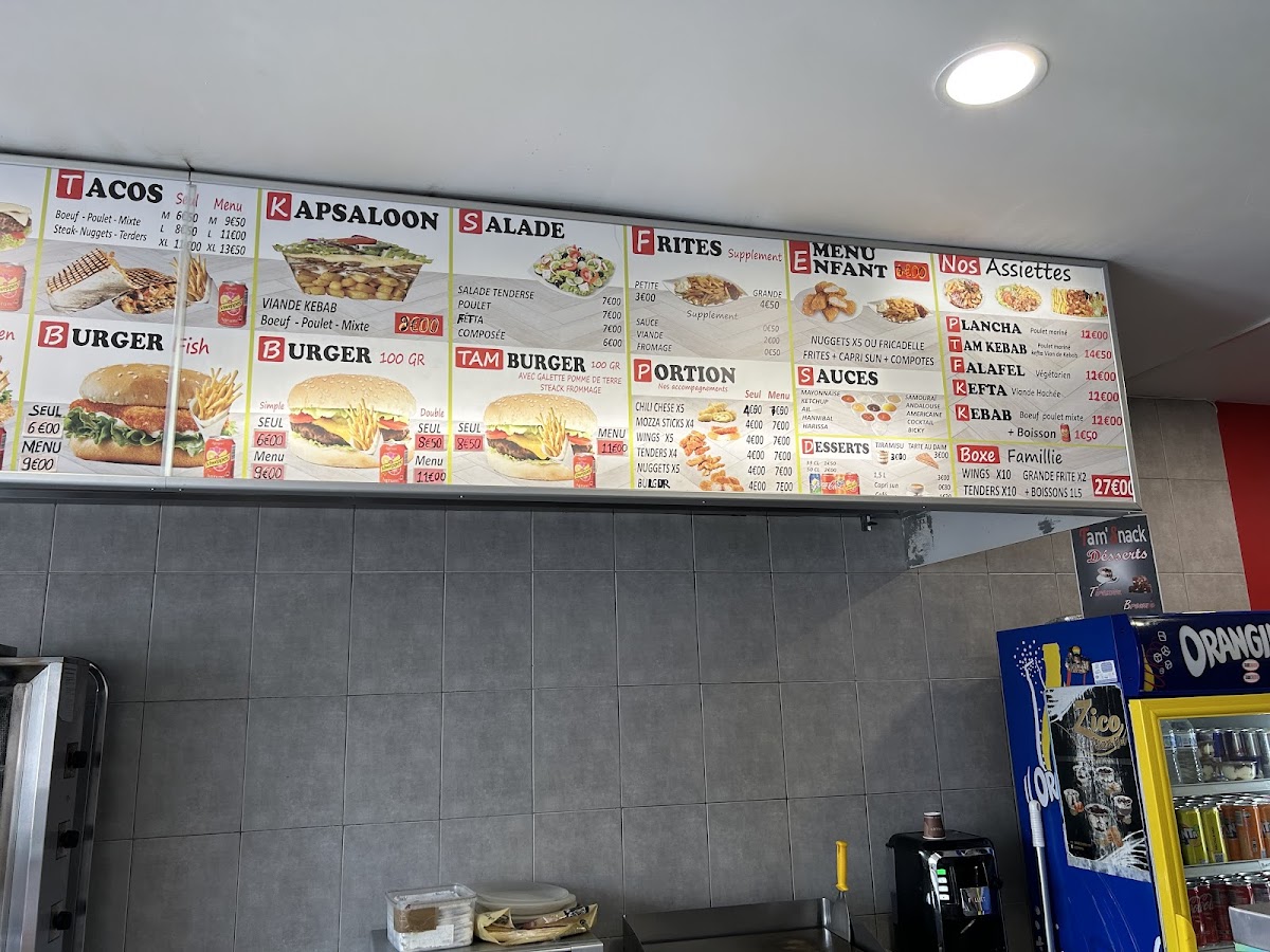Menu Tam Kebab Roubaix-4