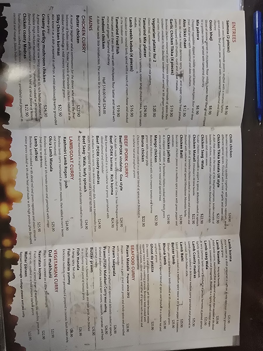 Menu Tamarind Of Gisborne-1