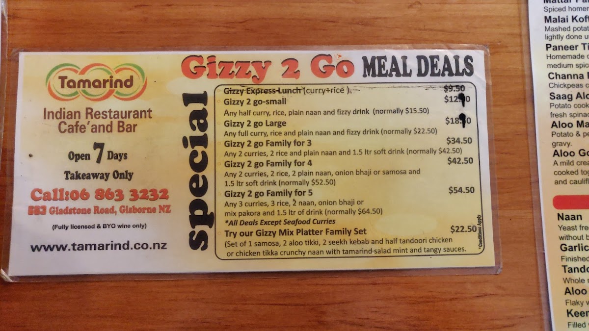 Menu Tamarind Of Gisborne-5