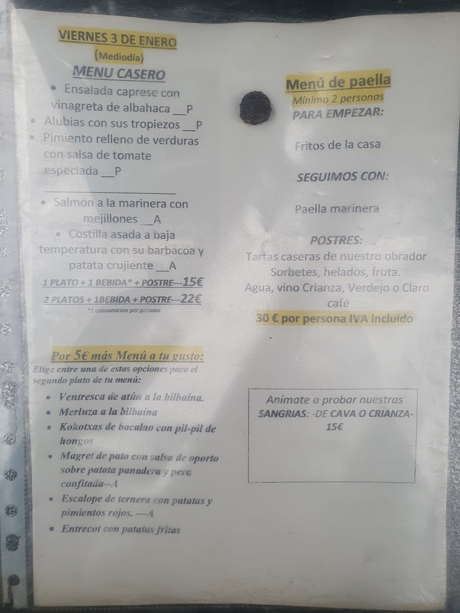 Menu Tamarises Izarra Jatetxea-3