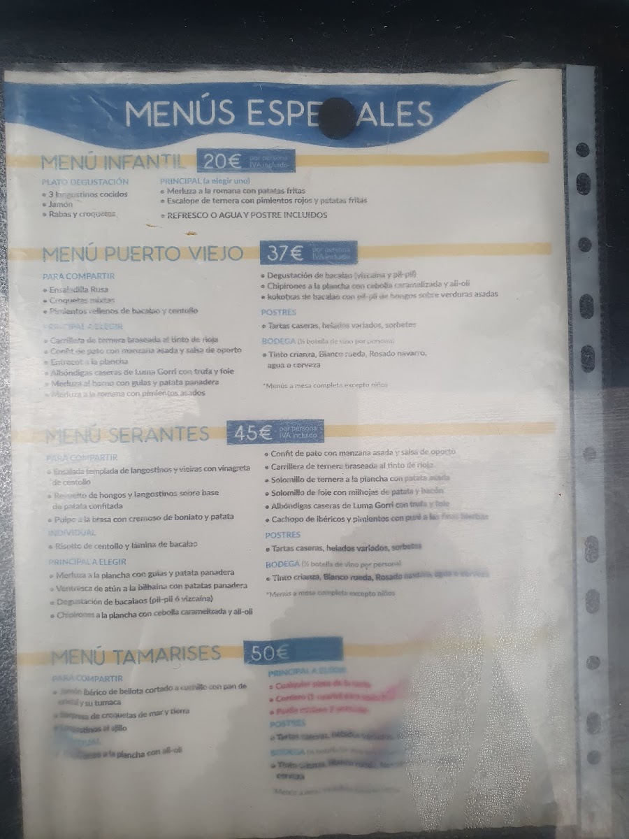 Menu Tamarises Izarra Jatetxea-6