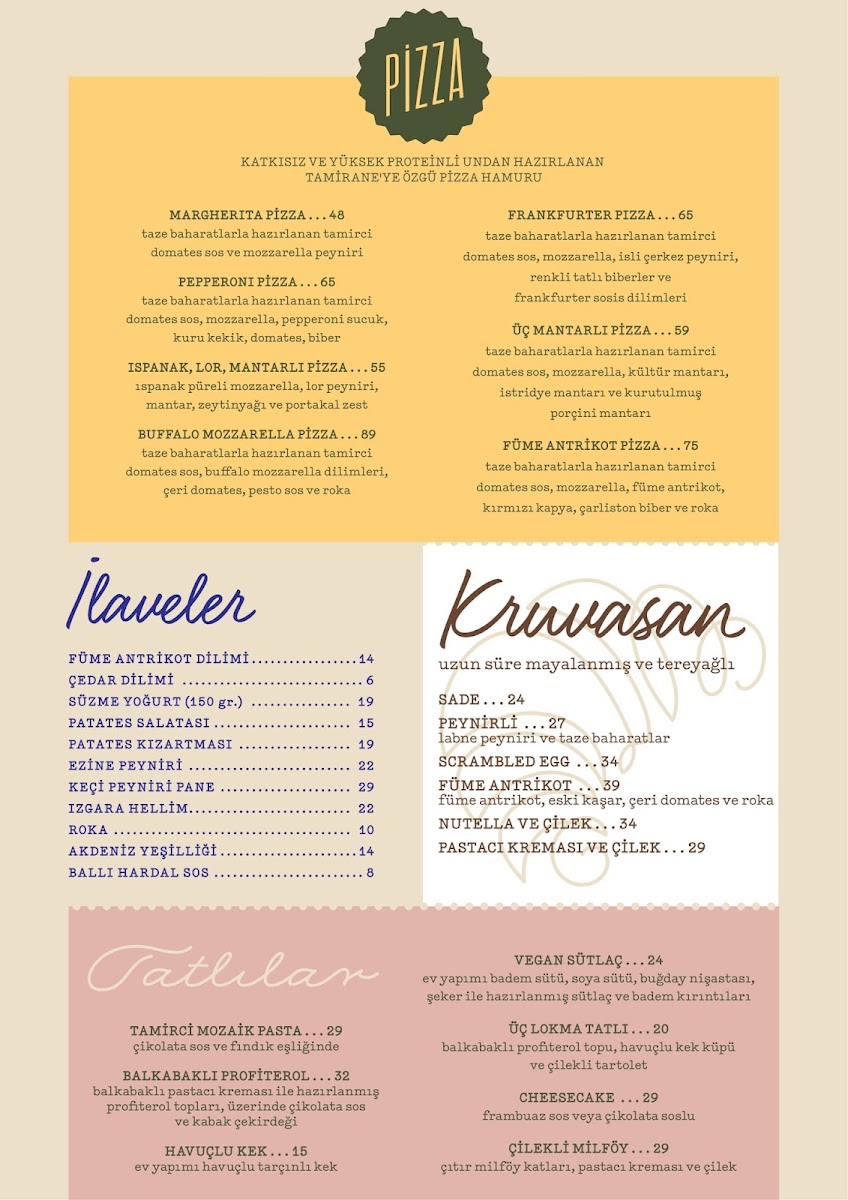 Menu Tamirane Uniq Istanbul-6