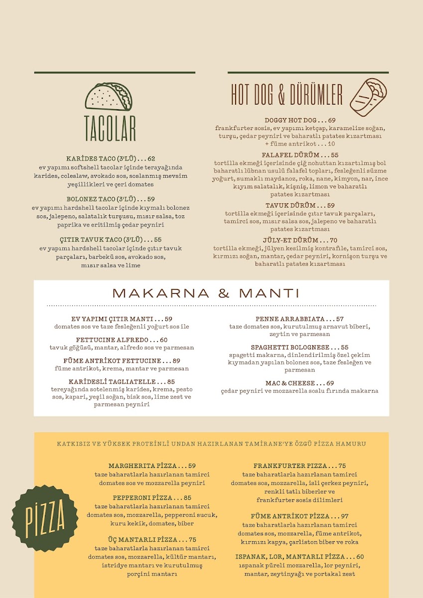 Menu Tamirane Uniq Istanbul-7