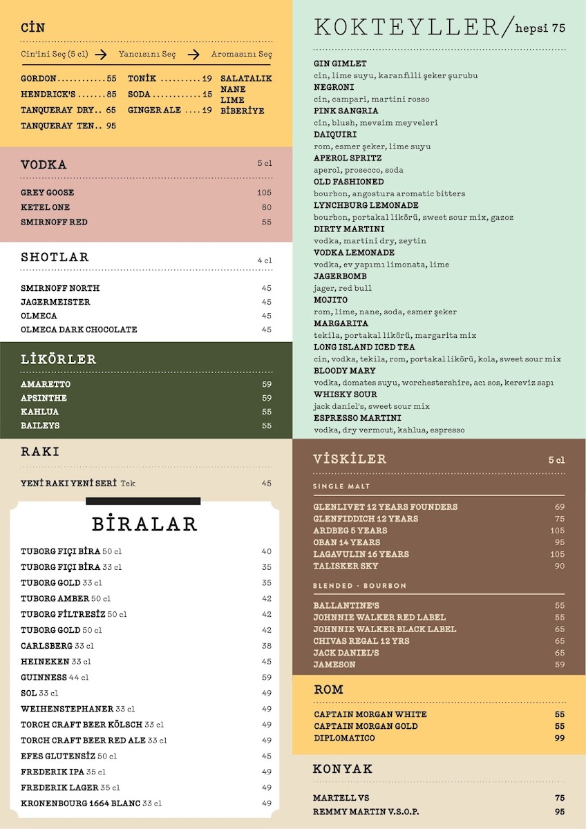 Menu Tamirane Uniq Istanbul-8