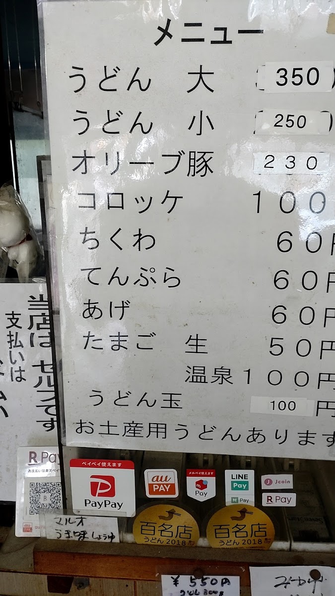 Menu Tamura Udon-9