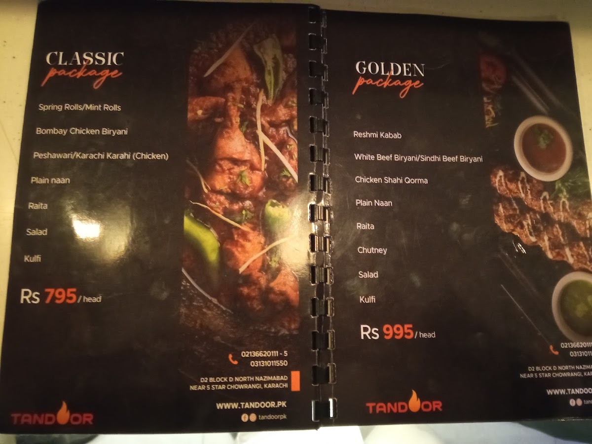 Menu Tandoor - Fine Dine Restaurant-10