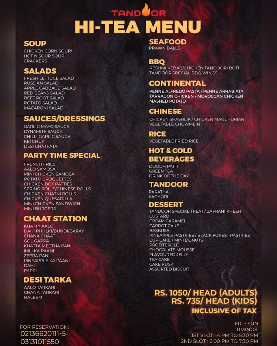 Menu Tandoor - Fine Dine Restaurant-5