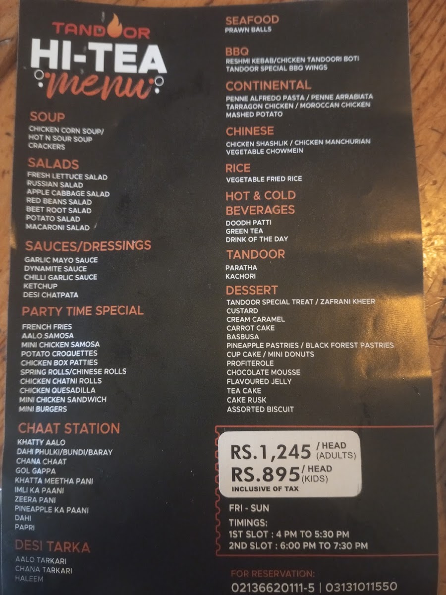 Menu Tandoor - Fine Dine Restaurant-6