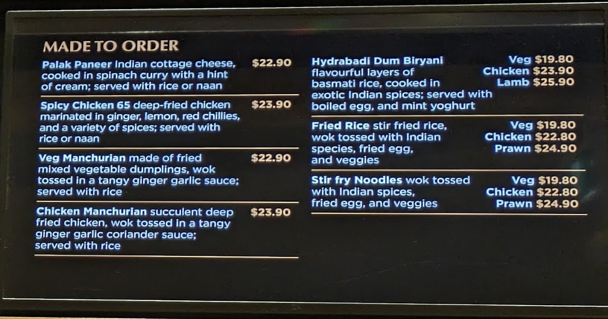 Menu Tandoor Indian Restaurant-2